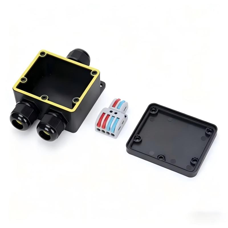 Outdoor Power Plug In - Junction Box Waterproof IP68 2 Way