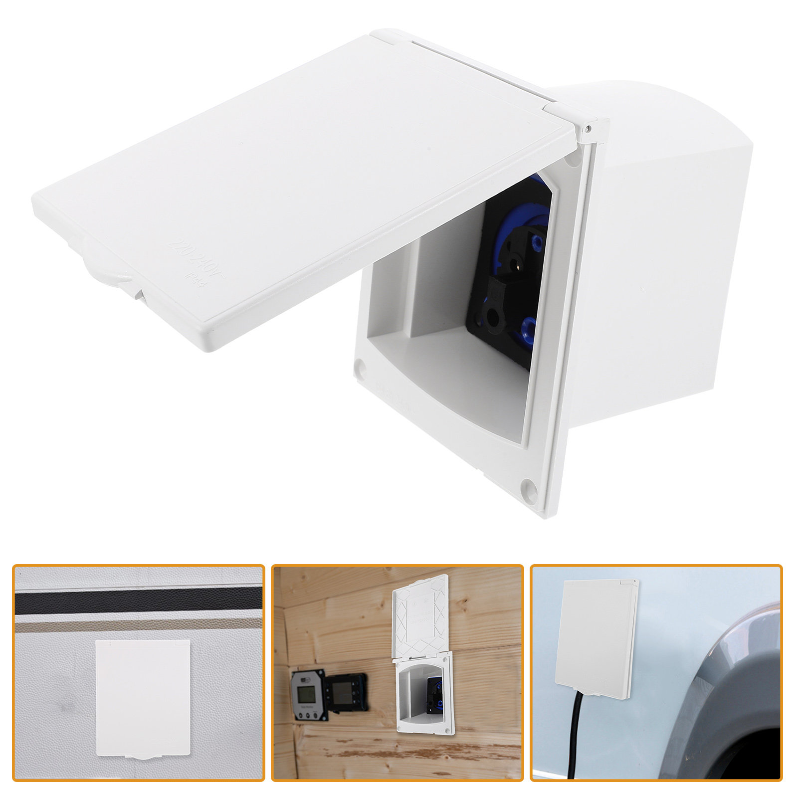 Outdoor Power Inlet Box - Rv Power Inlet Box 16A IP65