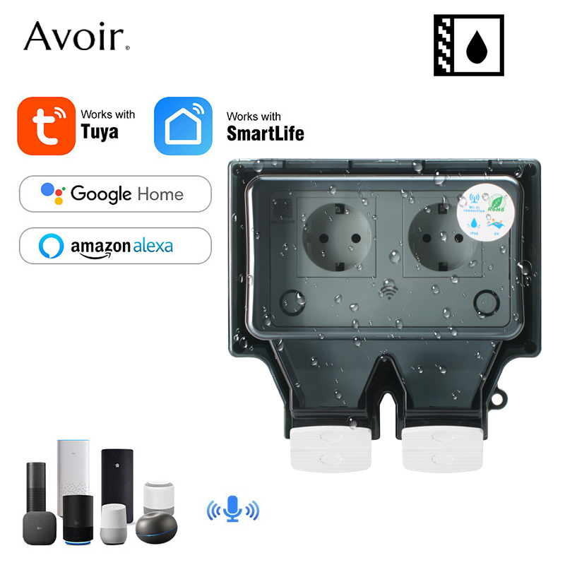 Avoir Tuya Wall Electrical Soc - Outdoor Power Inlet Box recension och pris