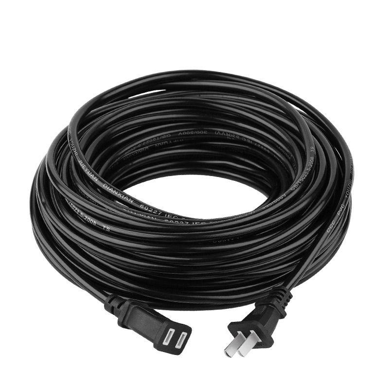 US Canada 2-prong Male To Fema - Outdoor Power Extension Cord recension och pris