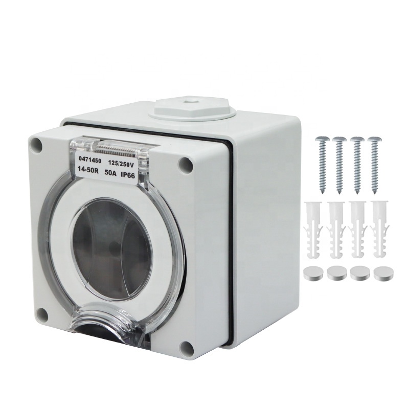 50 Amp Generator RV Power Inle - Outdoor Power Inlet Box recension och pris