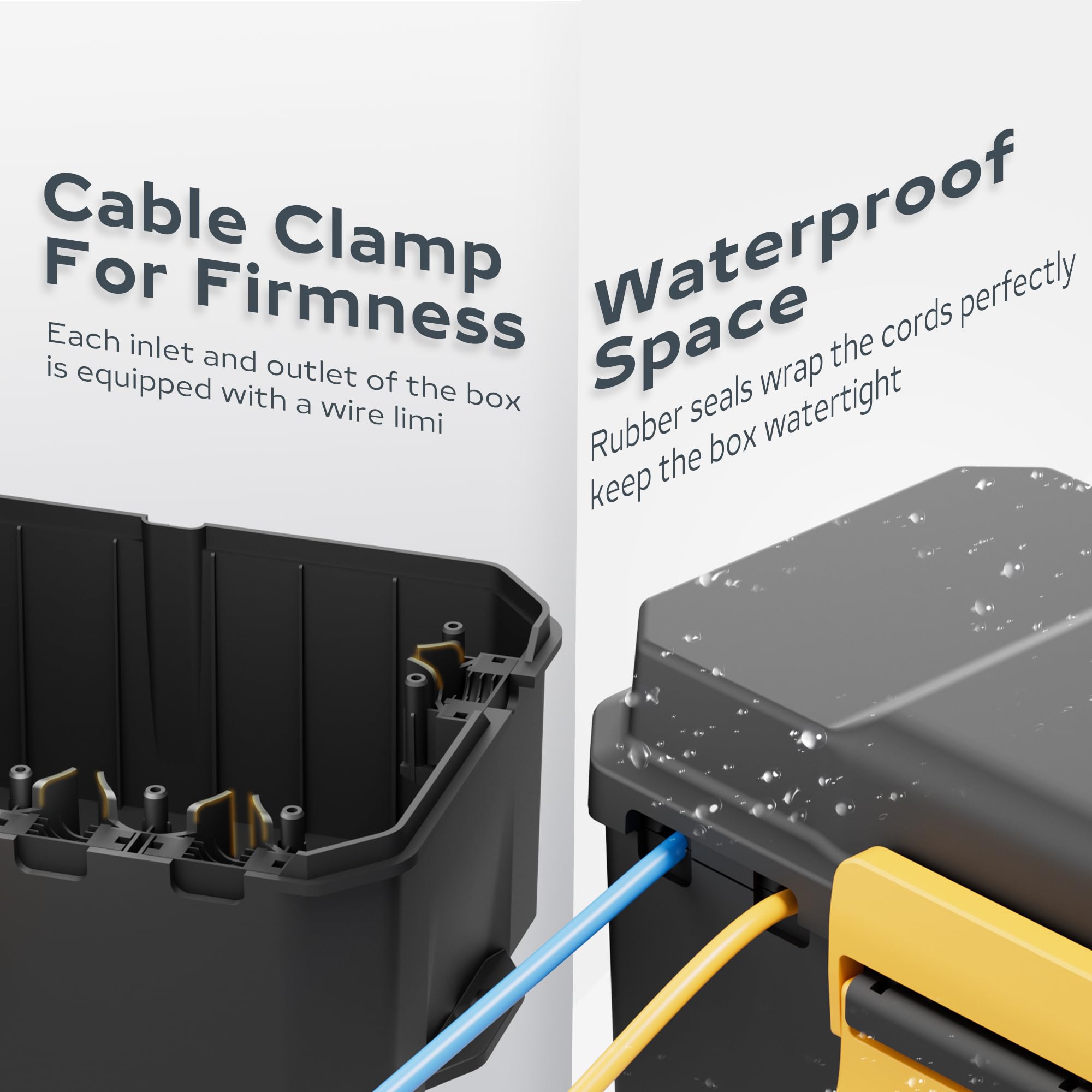 Diivoo Outdoor Waterproof Elec - Outdoor Power Inlet Box recension och pris