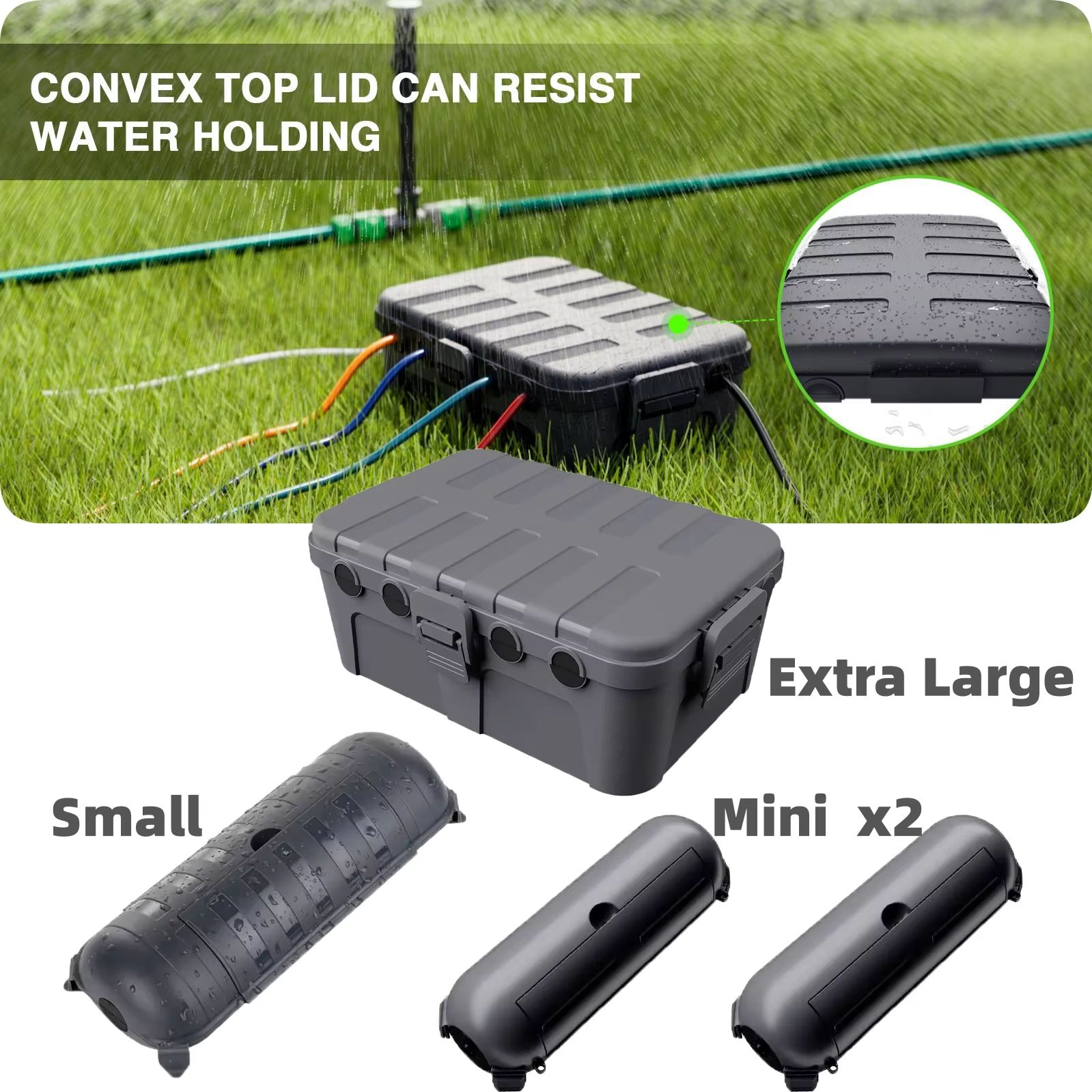 Large Weatherproof Outdoor Ele - Outdoor Power Extension Cord recension och pris