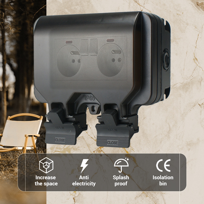 Avoir IP66 Double Power Socket - Outdoor Power Inlet Box recension och pris