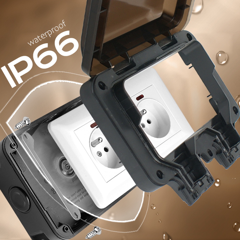 Avoir IP66 Double Power Socket - Outdoor Power Inlet Box recension och pris