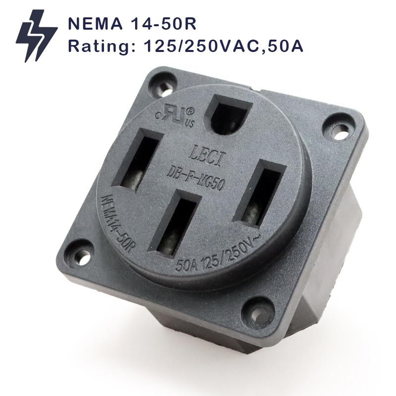 NEMA 14-50R Receptacle 50 Amp  - Outdoor Power Inlet Box recension och pris
