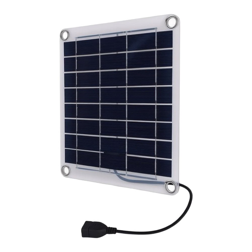 10W Solar Ceiling Fan Kit Dual - Outdoor Usb Power Outlet recension och pris
