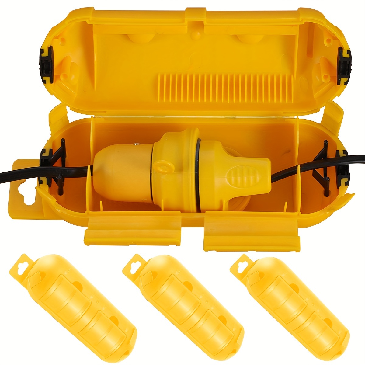 Extension Yellow Cord Safety C - Outdoor Power Extension Cord recension och pris