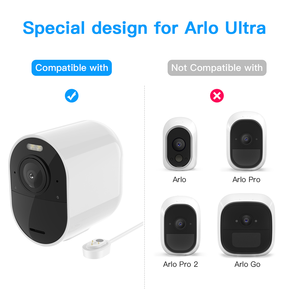 Power Cord for Arlo Ultra 4K U - Outdoor Power Plug In recension och pris