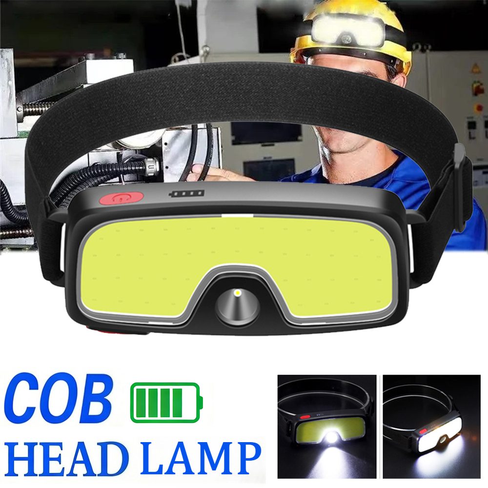 Powerful COB Headlamp Type-c/U - Outdoor Power Inc recension och pris