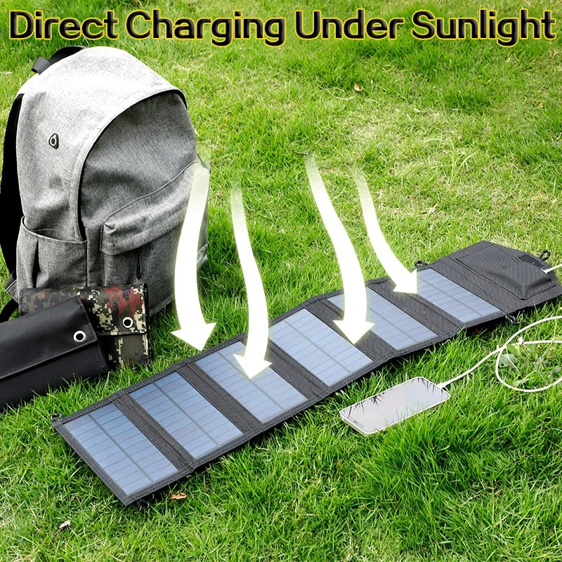 20W 6-Fold Portable Foldable S - Outdoor Usb Power Outlet recension och pris