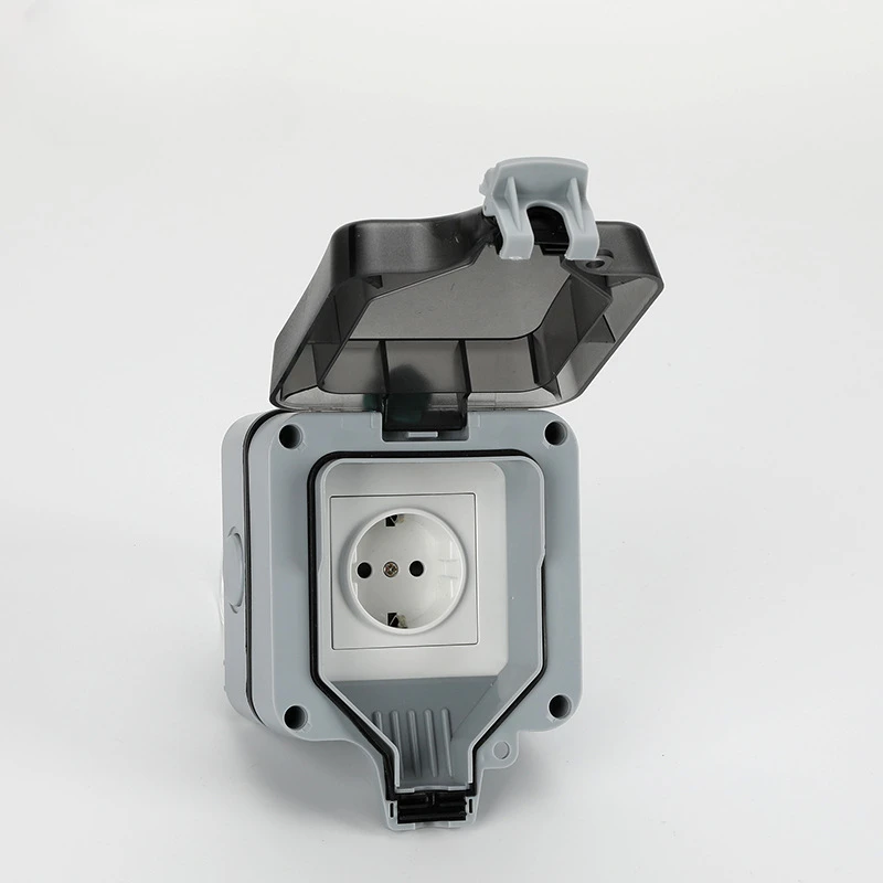 EU KR Outdoor Wall Waterproof  - Outdoor Power Inlet Box recension och pris