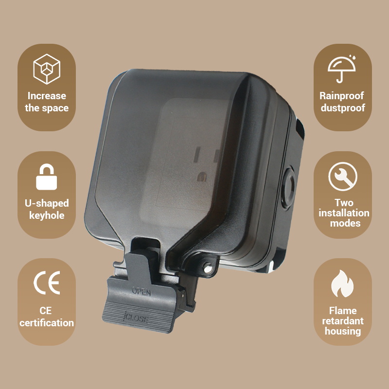 Avoir IP66 Wall Waterproof Soc - Outdoor Power Inlet Box recension och pris