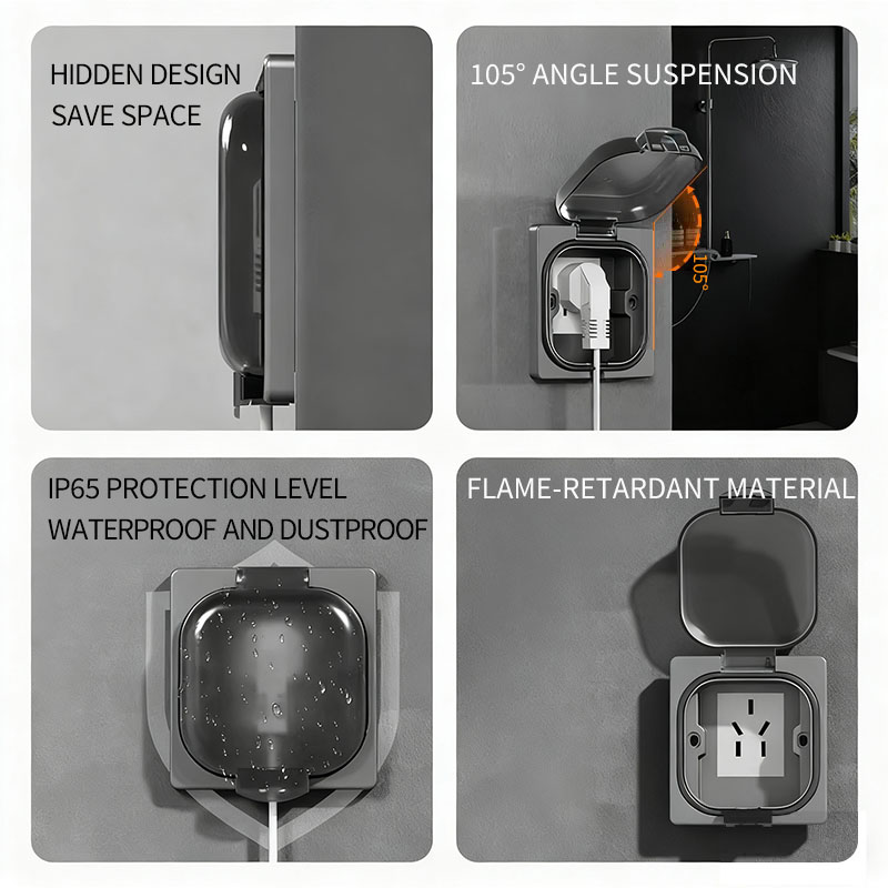 IP65 Waterproof Outdoor Socket - Outdoor Power Inlet Box recension och pris