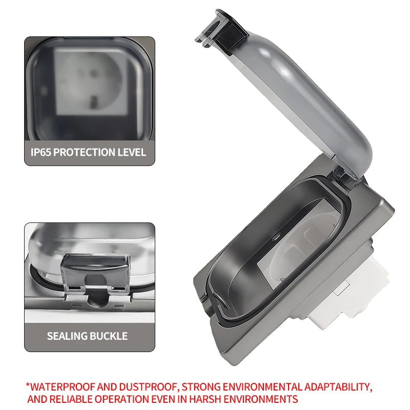 IP65 Waterproof Outdoor Socket - Outdoor Power Inlet Box recension och pris