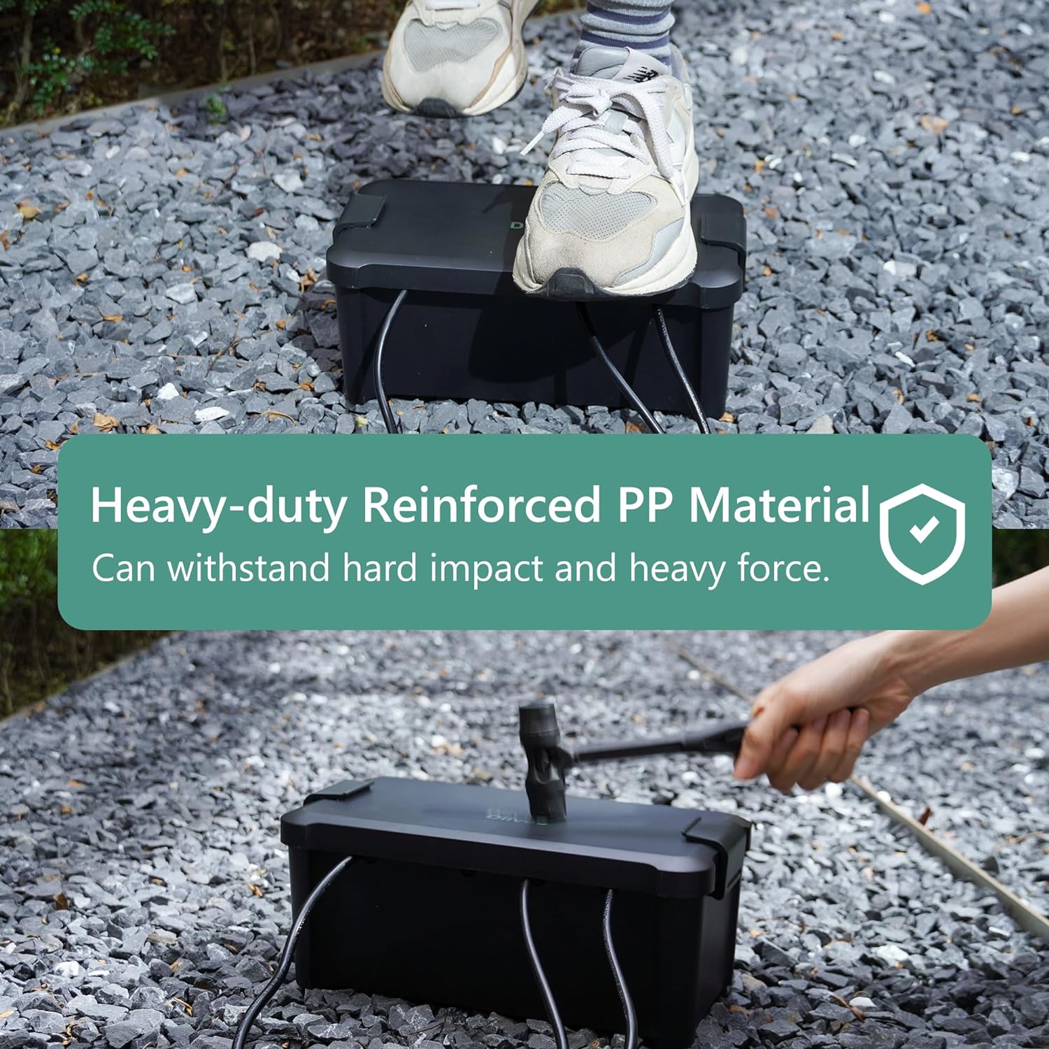 Diivoo Outdoor Waterproof Elec - Outdoor Power Extension Cord recension och pris