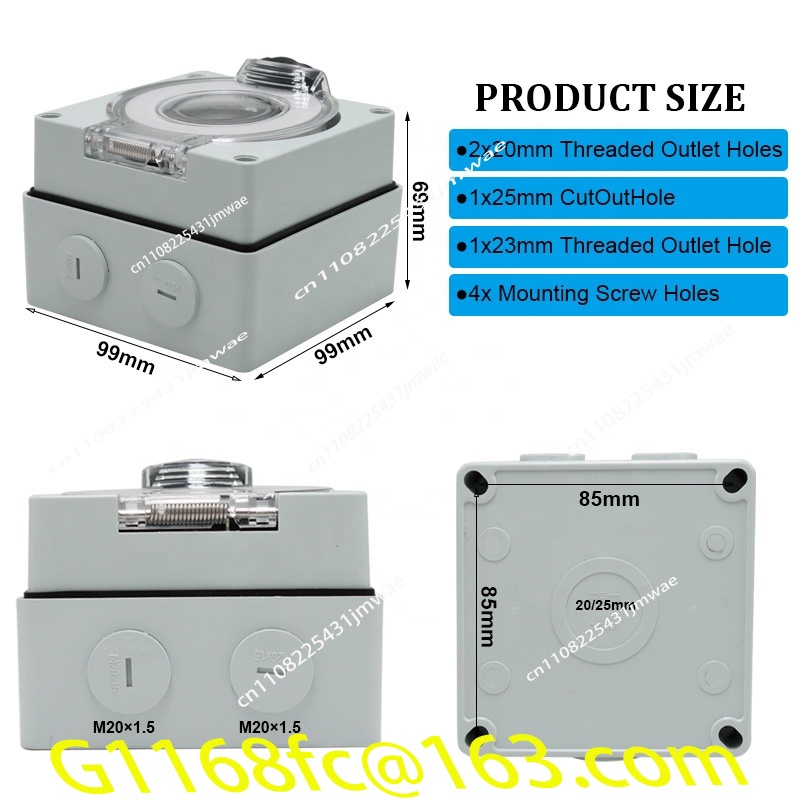 50 Amp Generator RV Power Inle - Outdoor Power Inlet Box recension och pris