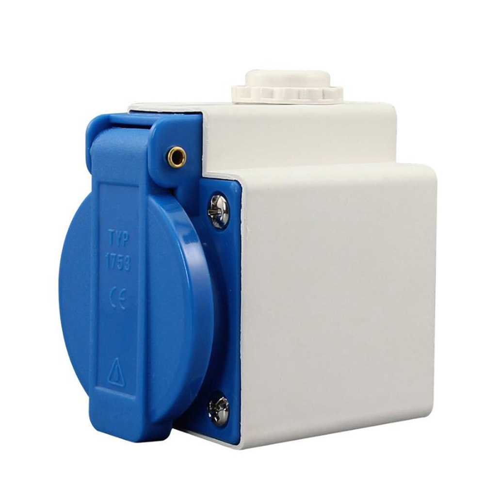 Blue IP54 10A/16A 220V Multifu - Outdoor Power Inlet Box recension och pris