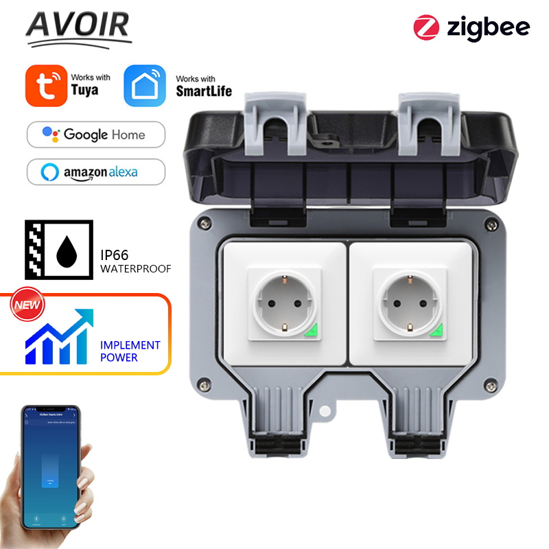 Avoir Tuya Zigbee Electrical S - Outdoor Usb Power Outlet recension och pris