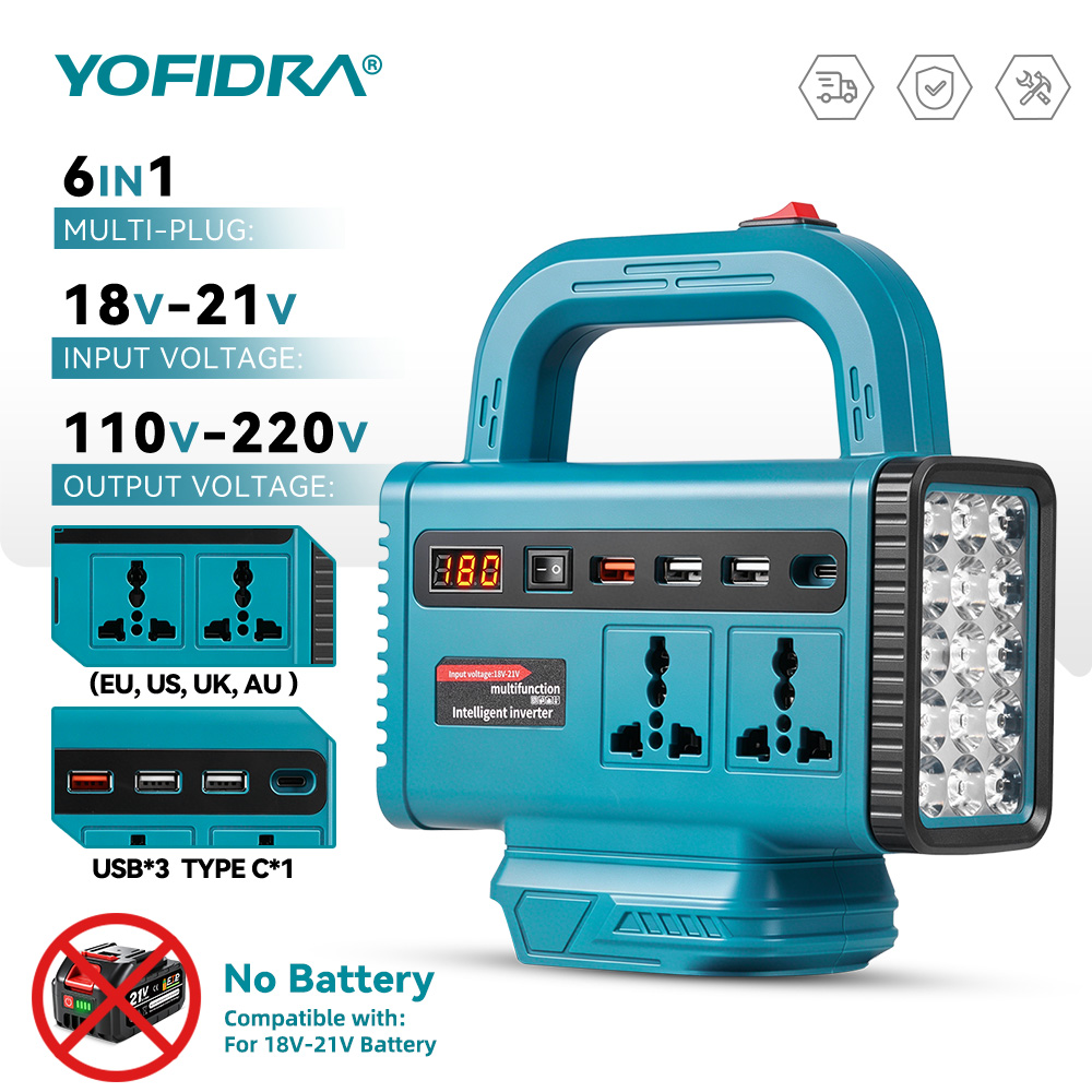 YOFIDRA 220V Portable Power In - Outdoor Power Inc recension och pris