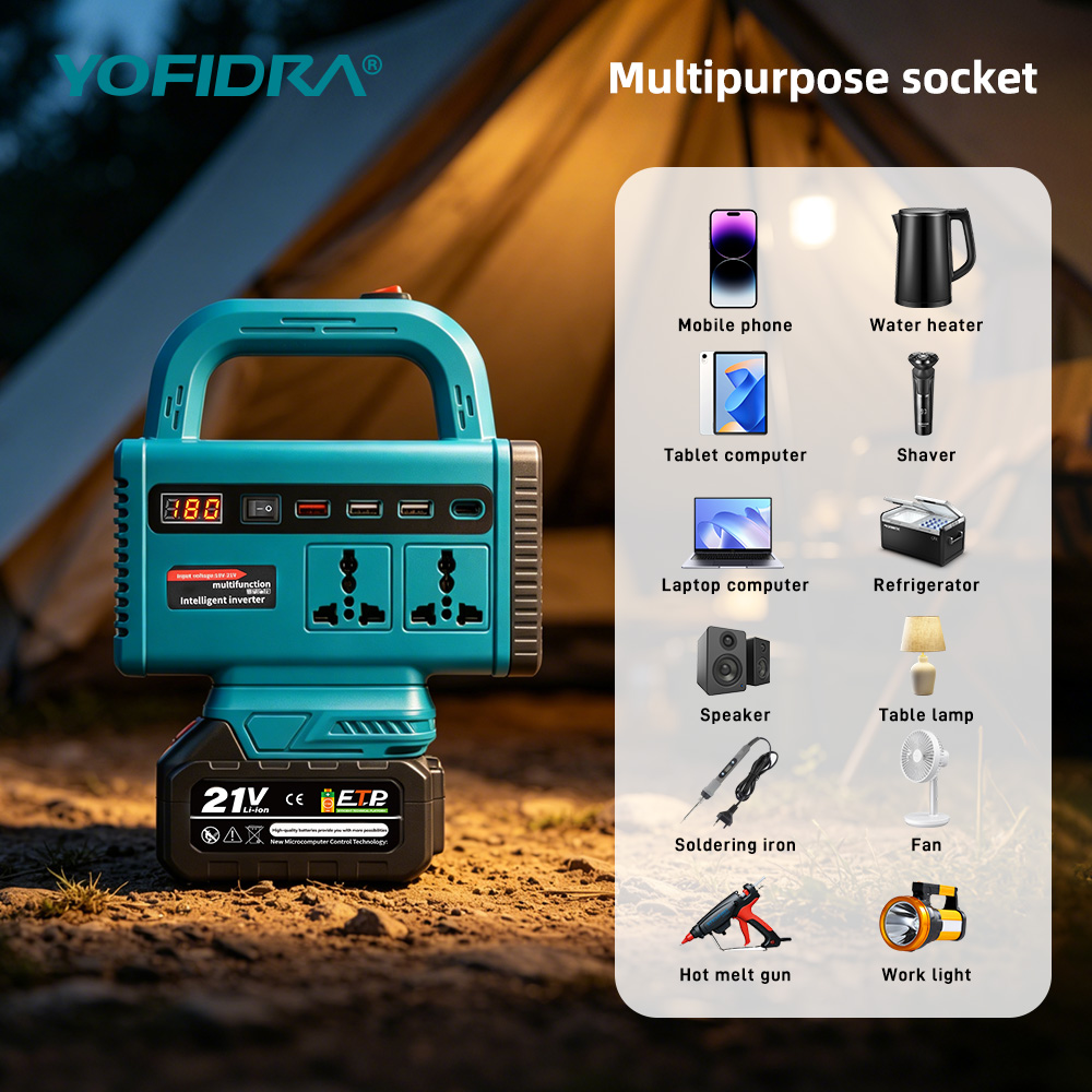 YOFIDRA 220V Portable Power In - Outdoor Power Inc recension och pris
