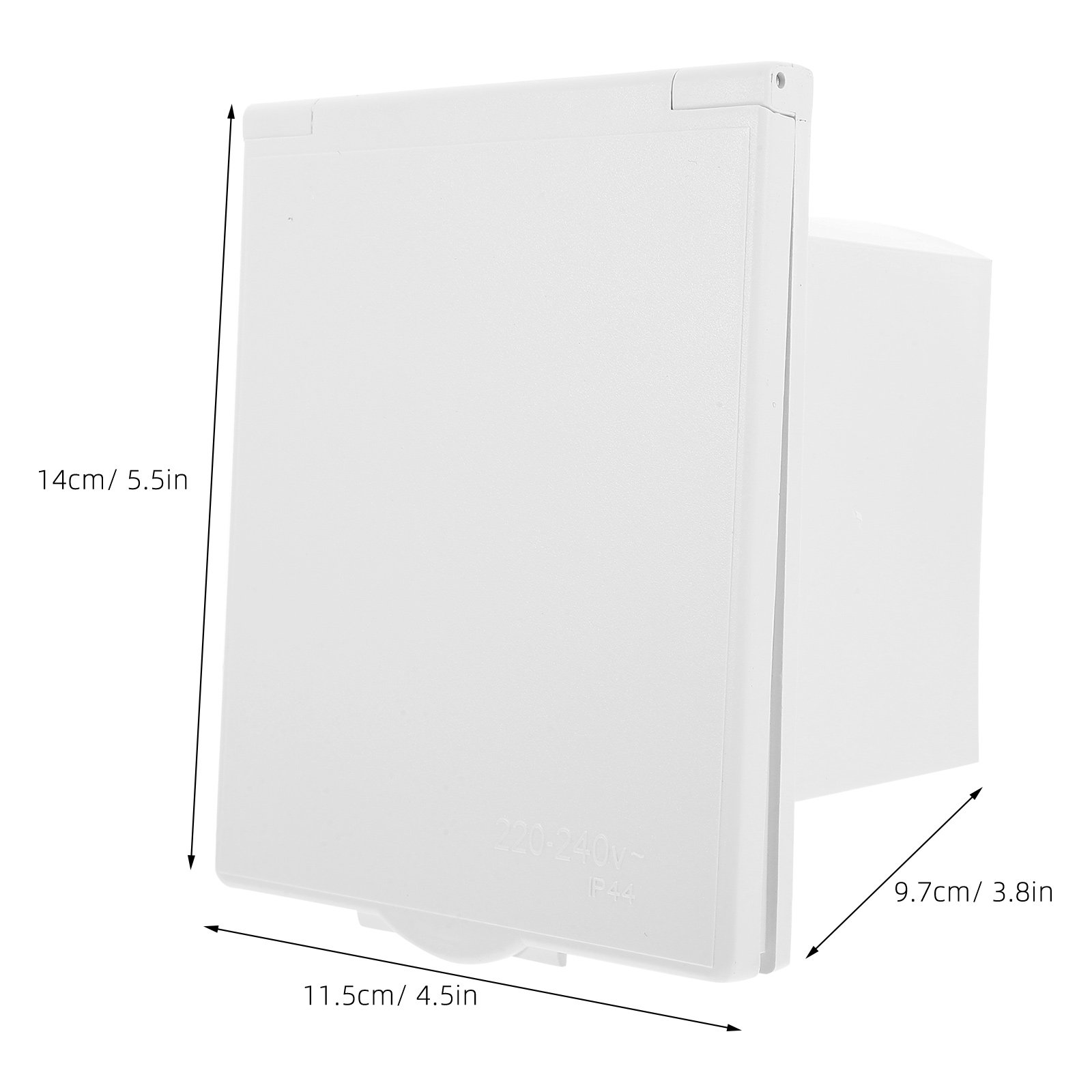 Rv Power Inlet Box 16A IP65 Ra - Outdoor Power Inlet Box recension och pris