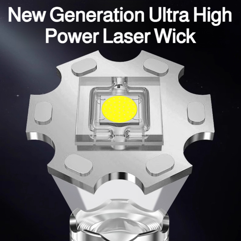 High Power LED Flashlight Powe - Outdoor Power Inc recension och pris