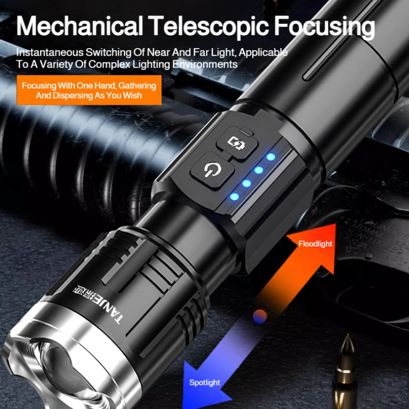 High Power LED Flashlight Powe - Outdoor Power Inc recension och pris