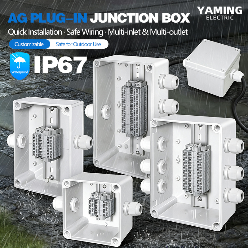 Waterproof Junction Box With P - Outdoor Power Inlet Box recension och pris