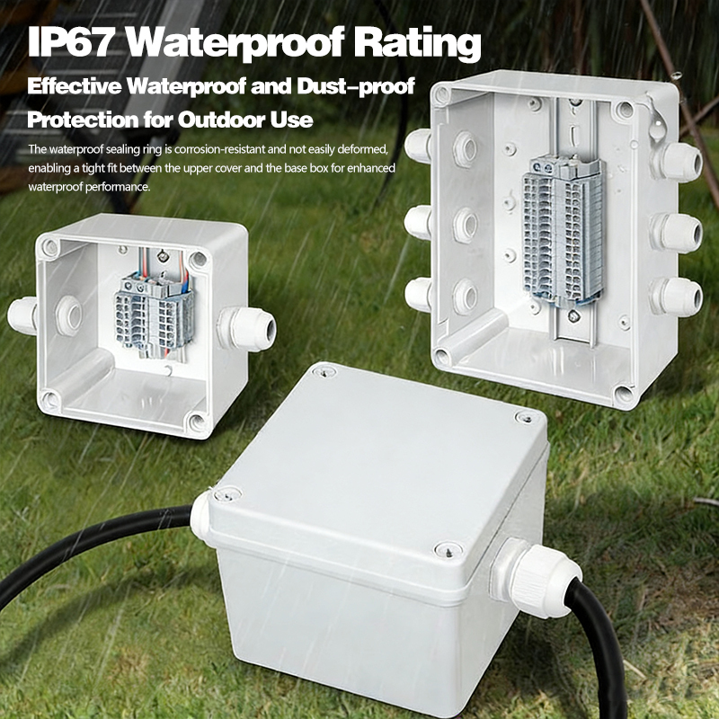 Waterproof Junction Box With P - Outdoor Power Inlet Box recension och pris