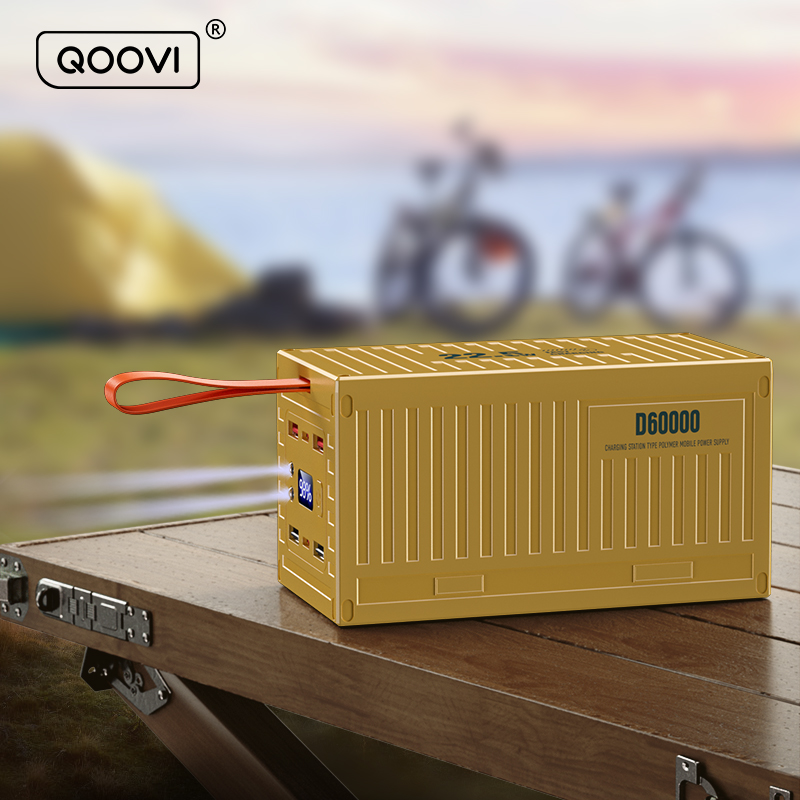 QOOVI 60000mAh Power Bank 22.5 - Outdoor Usb Power Outlet recension och pris