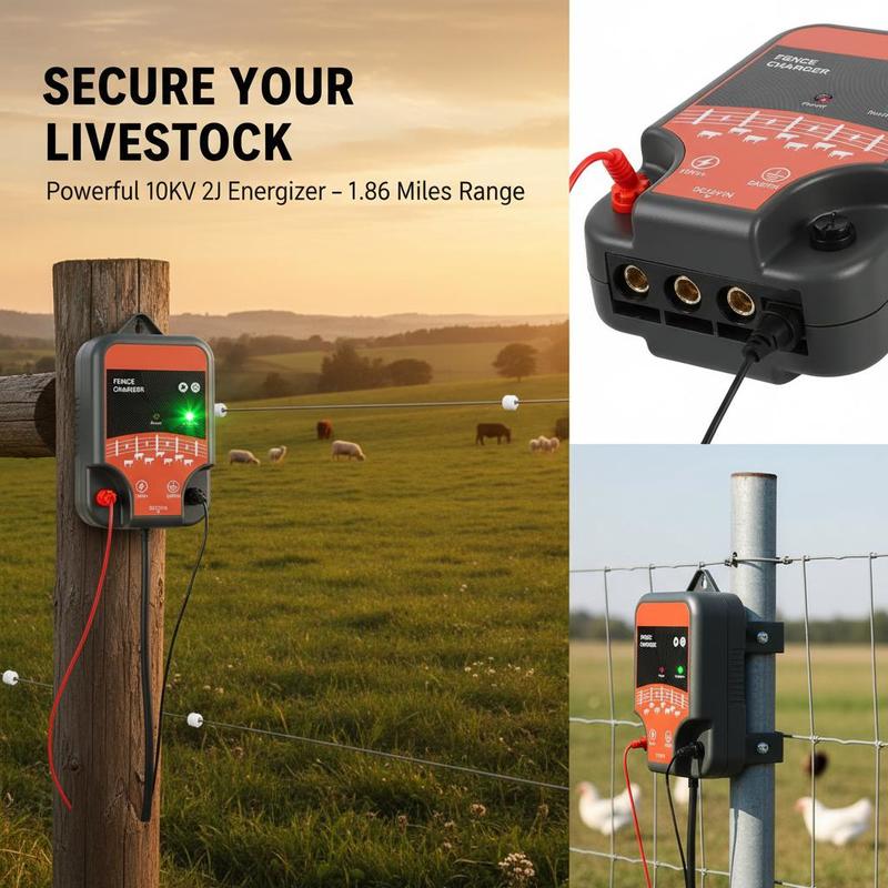 Livestock Energizer 10kV 2J Fo - Outdoor Power Plug In recension och pris