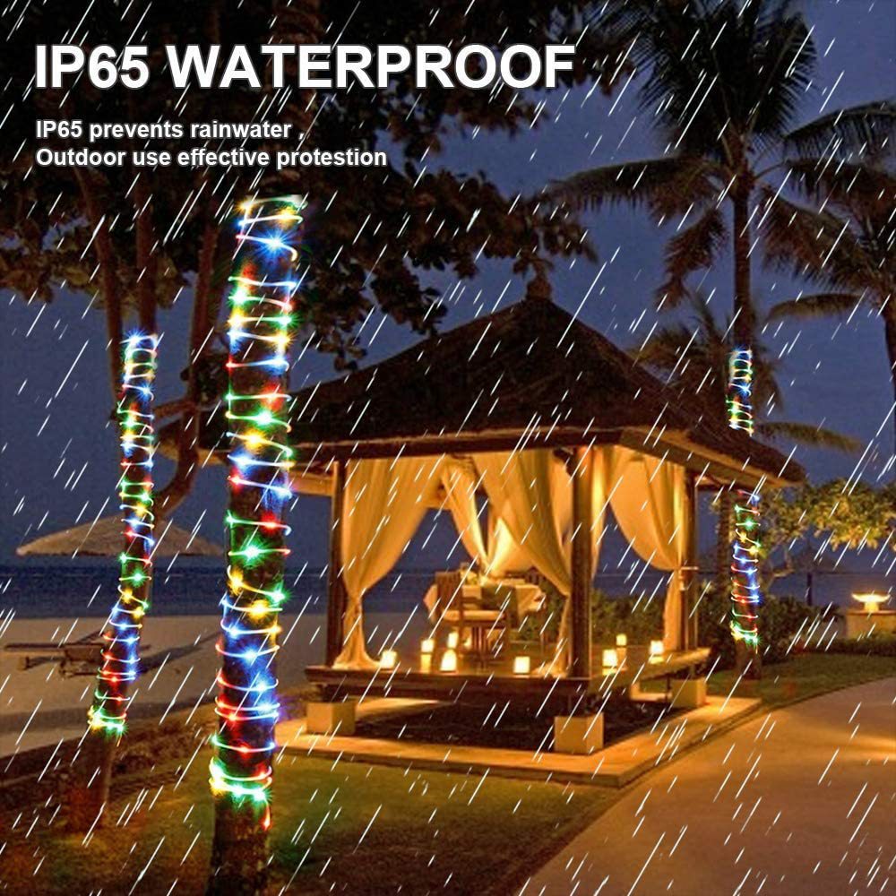 Outdoor Solar-Powered 120 LED  - Outdoor Use Power Strip recension och pris