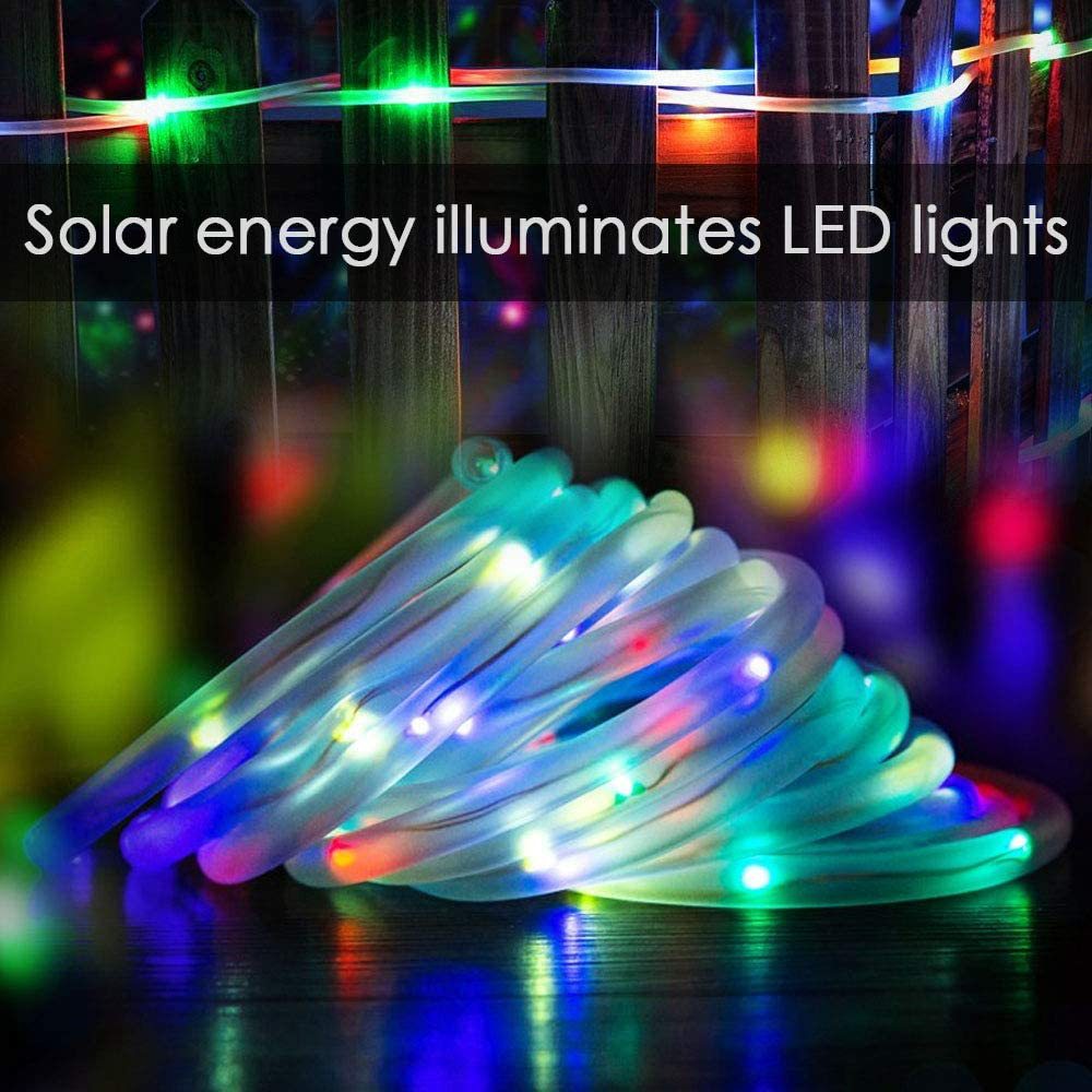Outdoor Solar-Powered 120 LED  - Outdoor Use Power Strip recension och pris